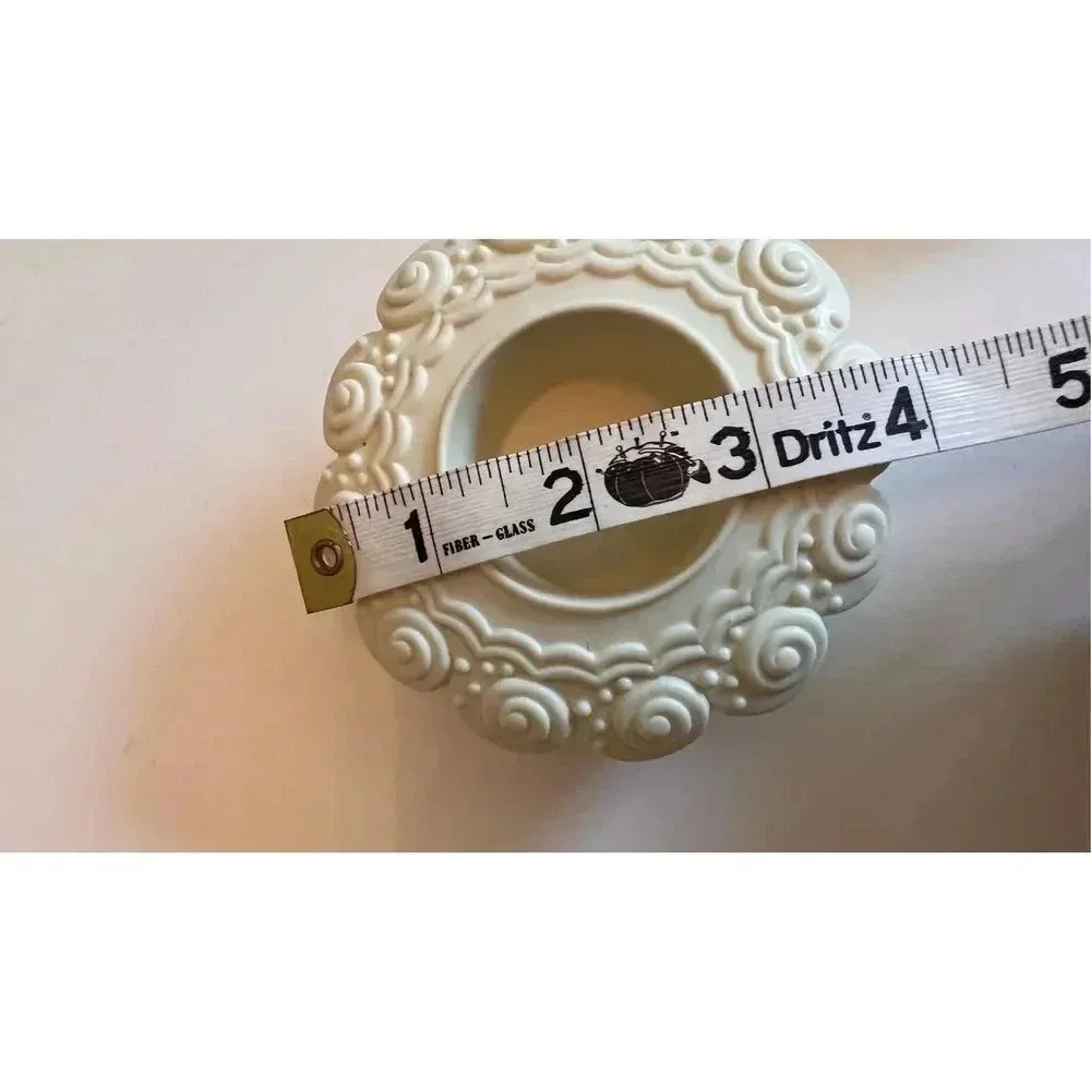 PartyLite‎ Sea Drifters Bisque White Tealight Holders - Set of 2